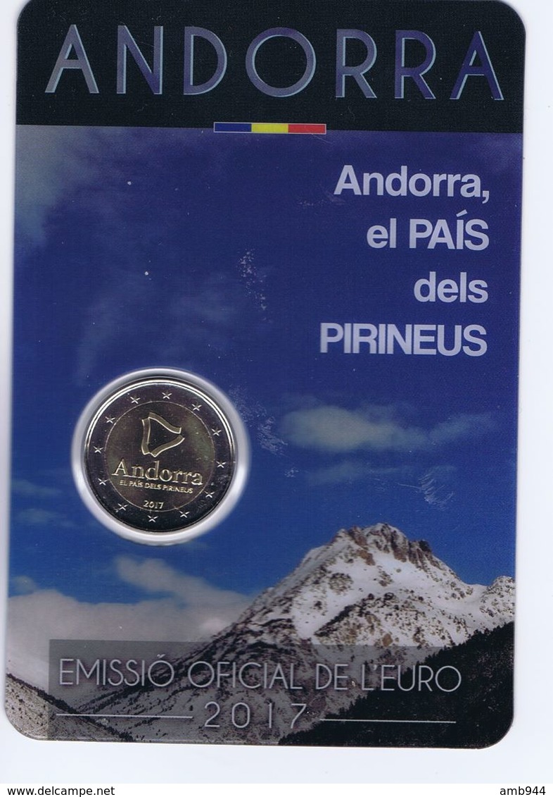Andorra - 2 Euro Commemorativo 2017 " Pirenei " - Andorra