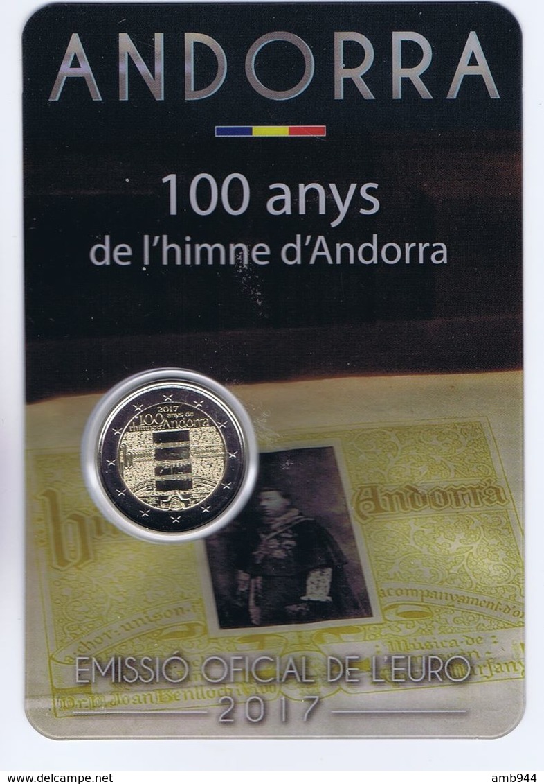 Andorra - 2 Euro Commemorativo 2017 " Inno " - Andorra