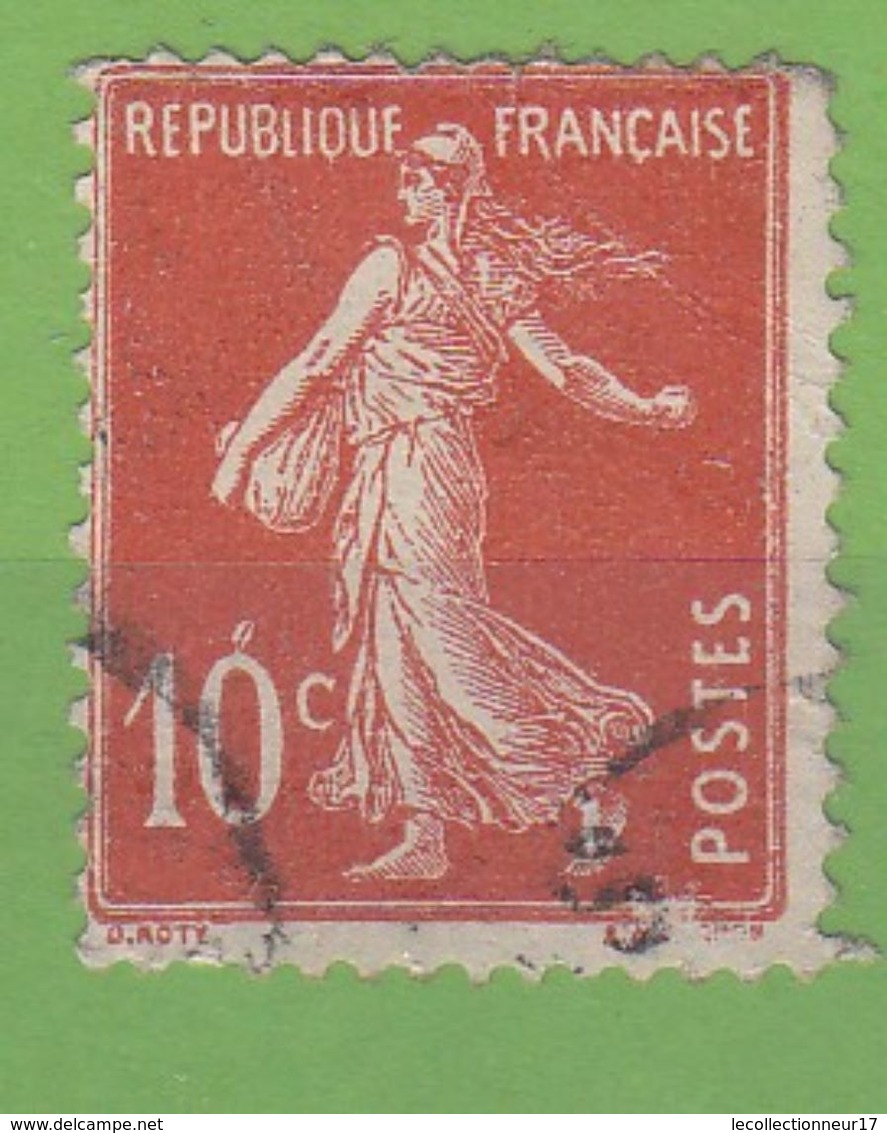 France Année 1907  Type  Semeuse Camée N° 138d (o) Lot 901 - 1906-38 Semeuse Camée