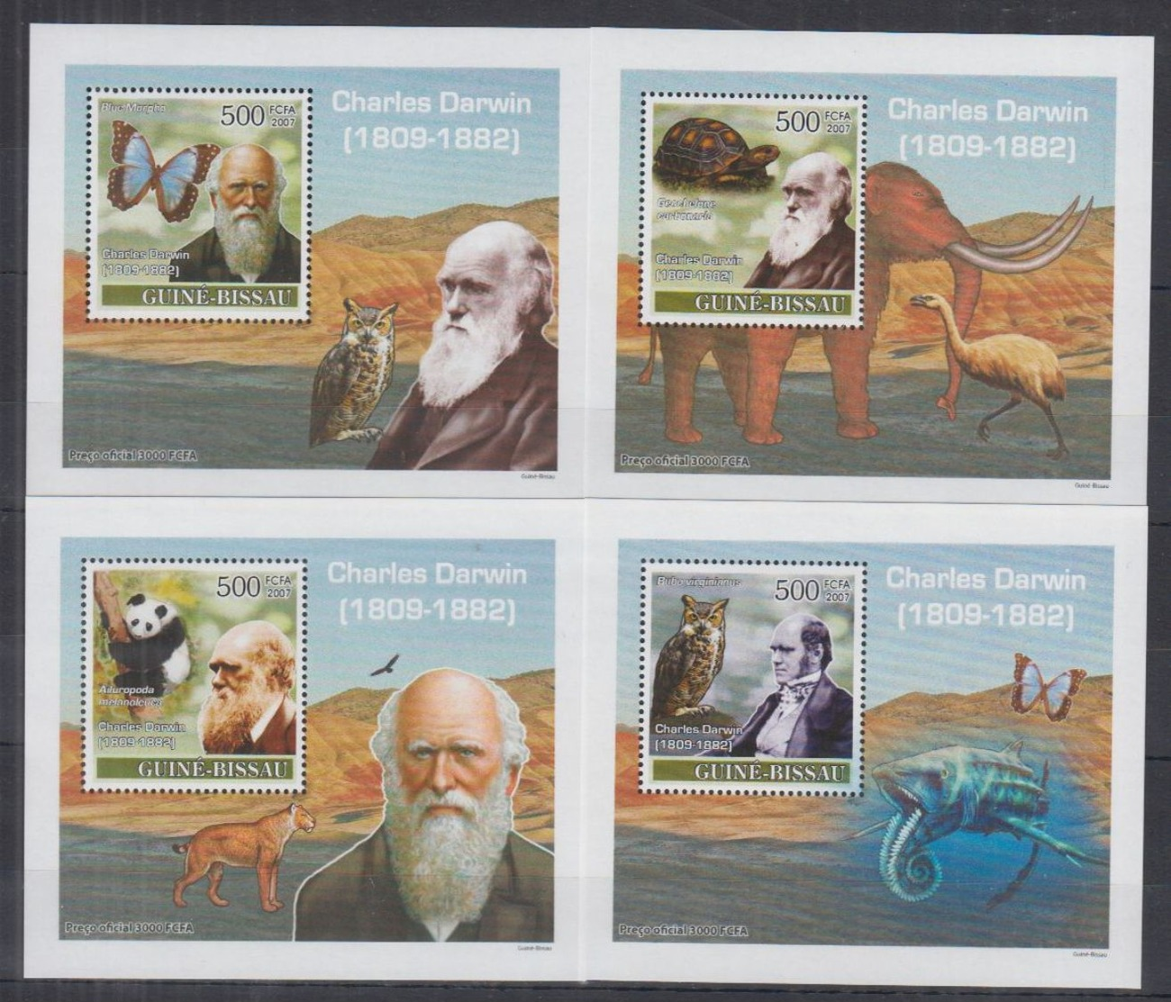 K03. Guine-Bissau - MNH - Animals - Deluxe - Sonstige & Ohne Zuordnung