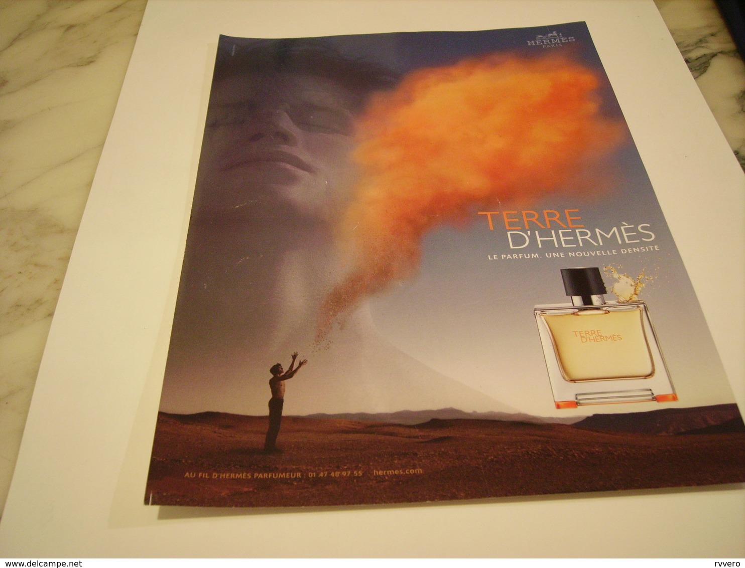 PUBLICITE  PARFUM TERRE HERMES 2010 - Ohne Zuordnung