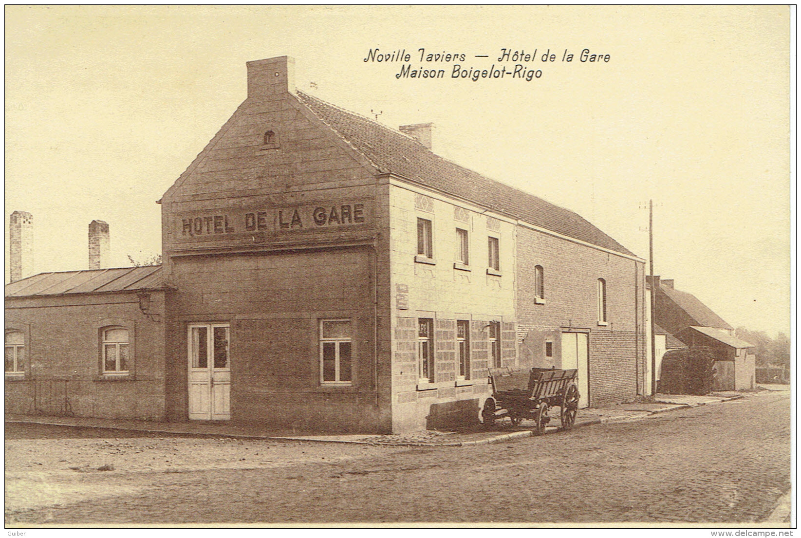 Noville Taviers Hotel De La Gare  (chariot) - Eghezée