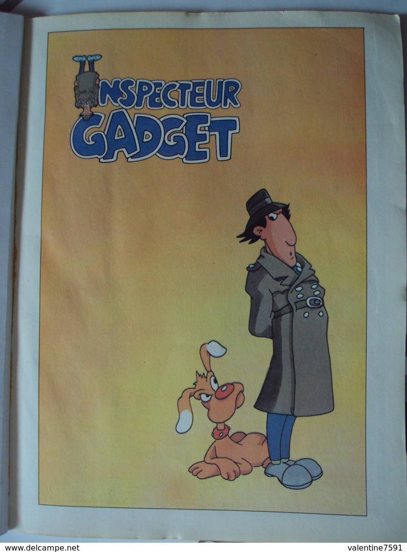INSPECTEUR GADGET - N°6- "le Chateau Hanté"  1983- 1 Accro Page 25-  Pas De Rayures Autres -     Net 3 Euros - Autre Magazines