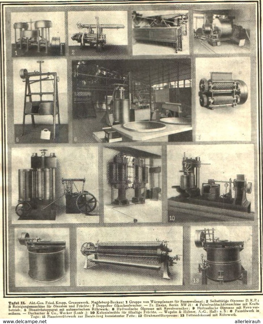 Maschinen Akt.Ges.Friedrich Krupp, Grusonwerk / Druck, Entnommen Aus Zeitschrift / Datum Unbekannt - Packages