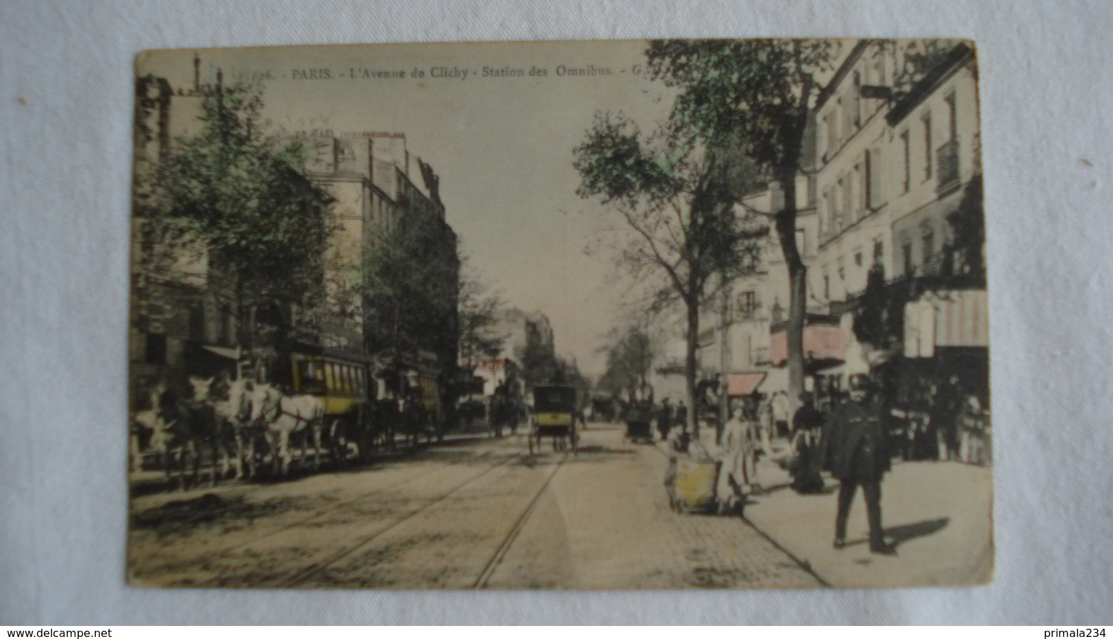 PARIS XVII -STATION DES OMNIBUS - Arrondissement: 17