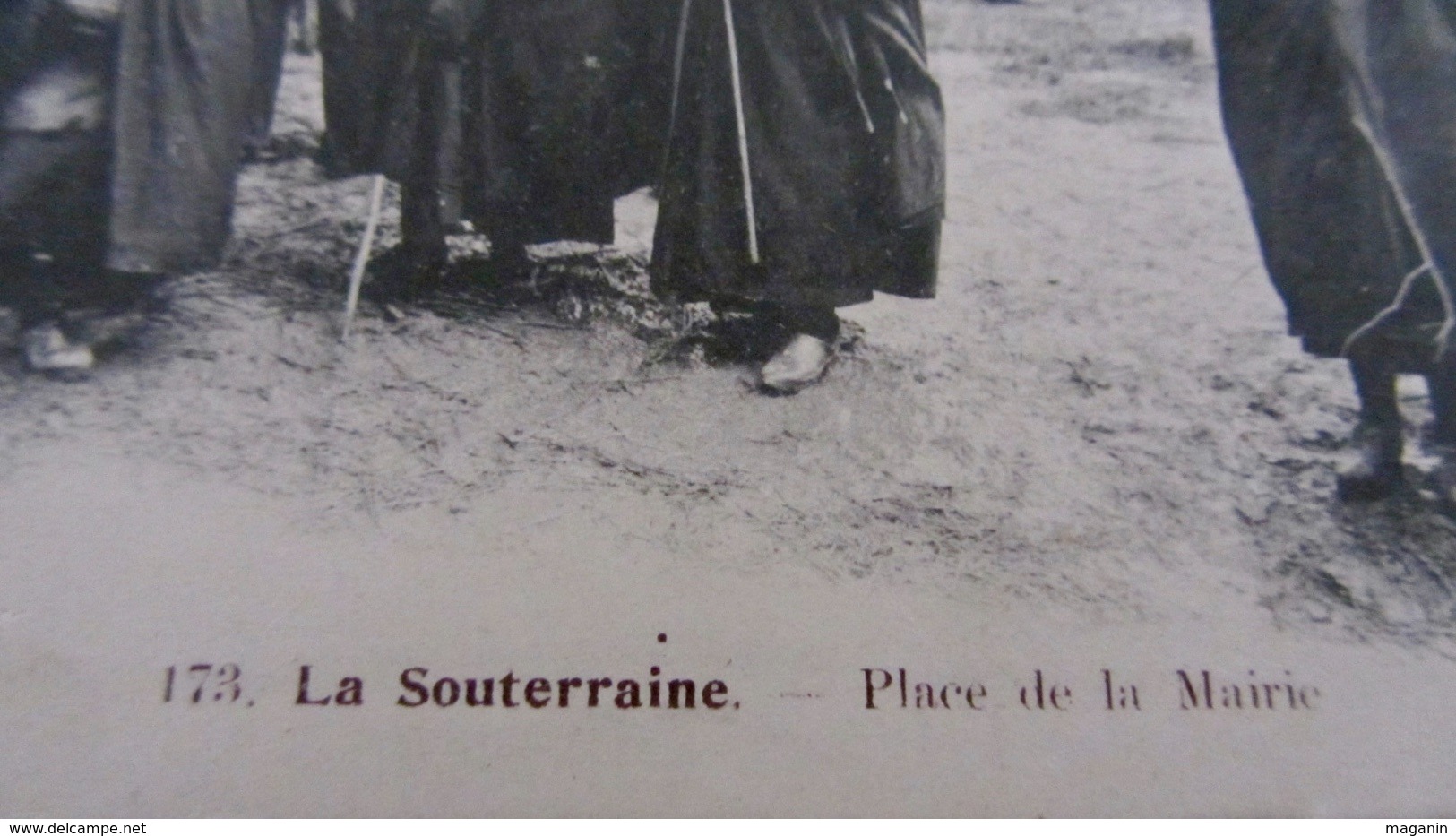 CP Ancienne La Souterraine - Place De La Mairie 1907 - La Souterraine