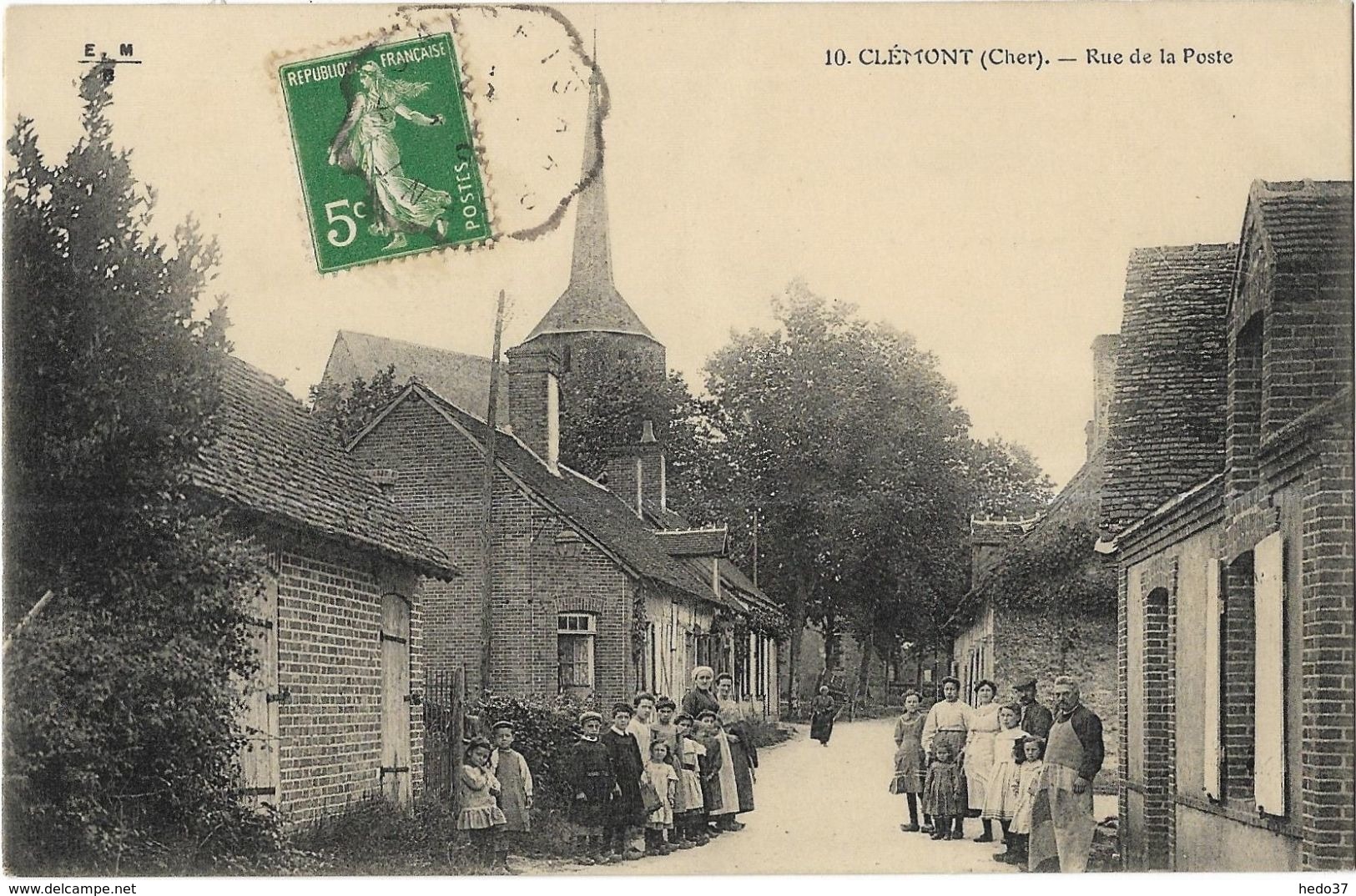 Clémont - Rue De La Poste - Clémont