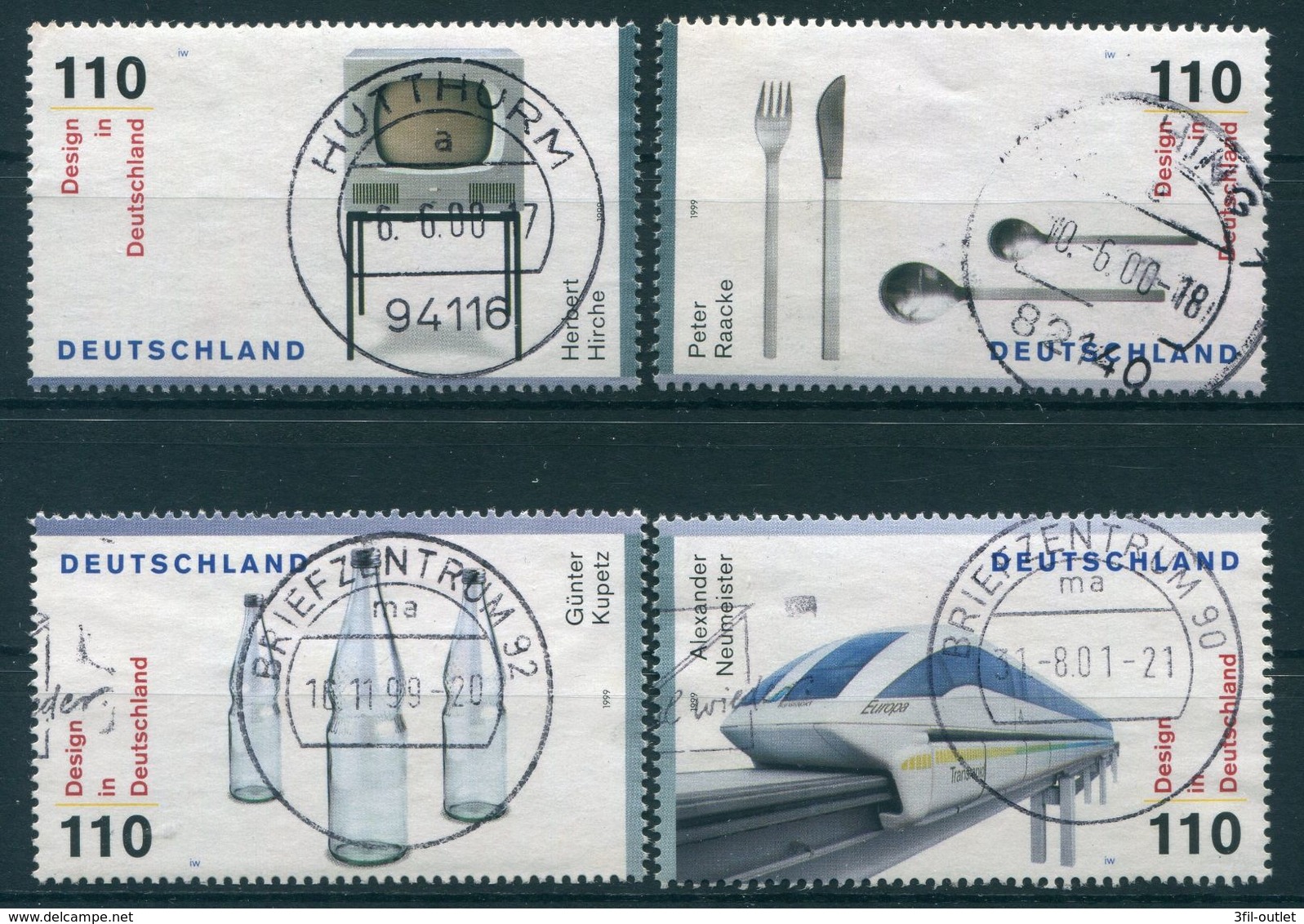 (TV00246) Germania 1999  Stamps - Usati