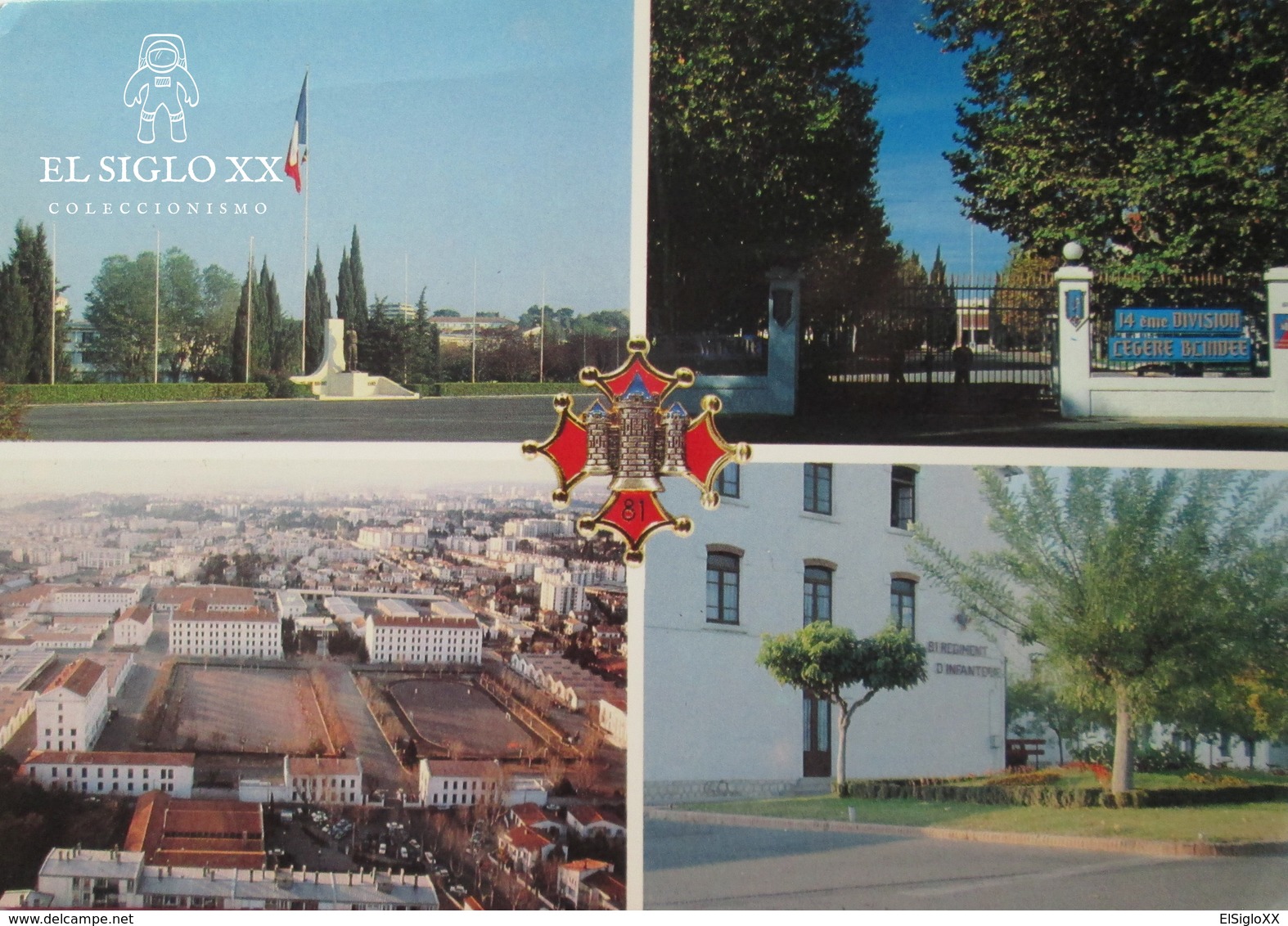 FRANCE - 81º R.I. - 34 MONTPELLIER - CIRCULATED - POST CARD - Montpellier