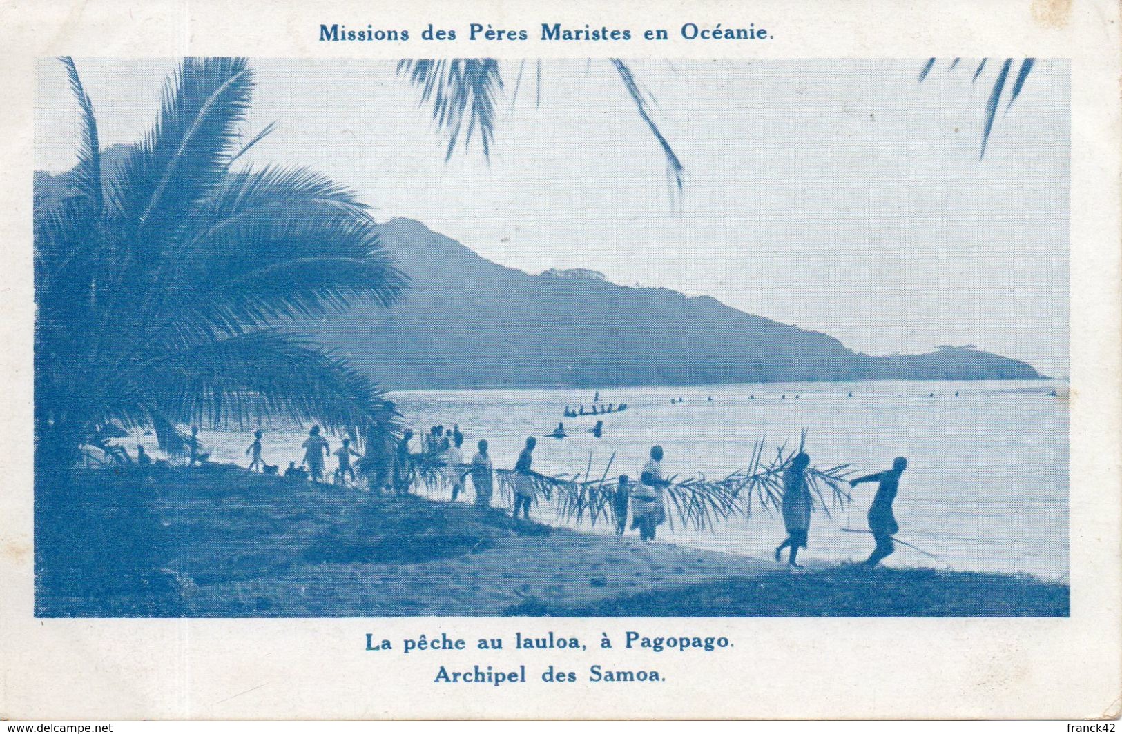 Archipel Des Samoa. La Peche Au Lauloa à Pagopago - Samoa