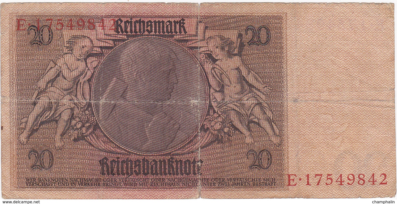 Allemagne - Billet De 20 Mark - 22 Janvier 1929 - Werner Von Siemens - 20 Mark