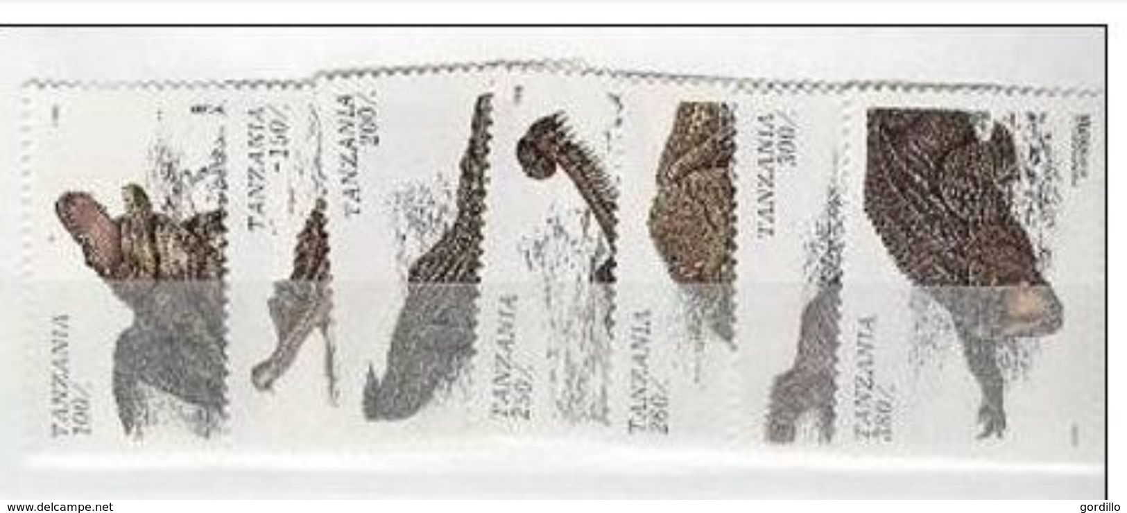 Tanzanie MNH Crocodiles 1996. - Autres & Non Classés