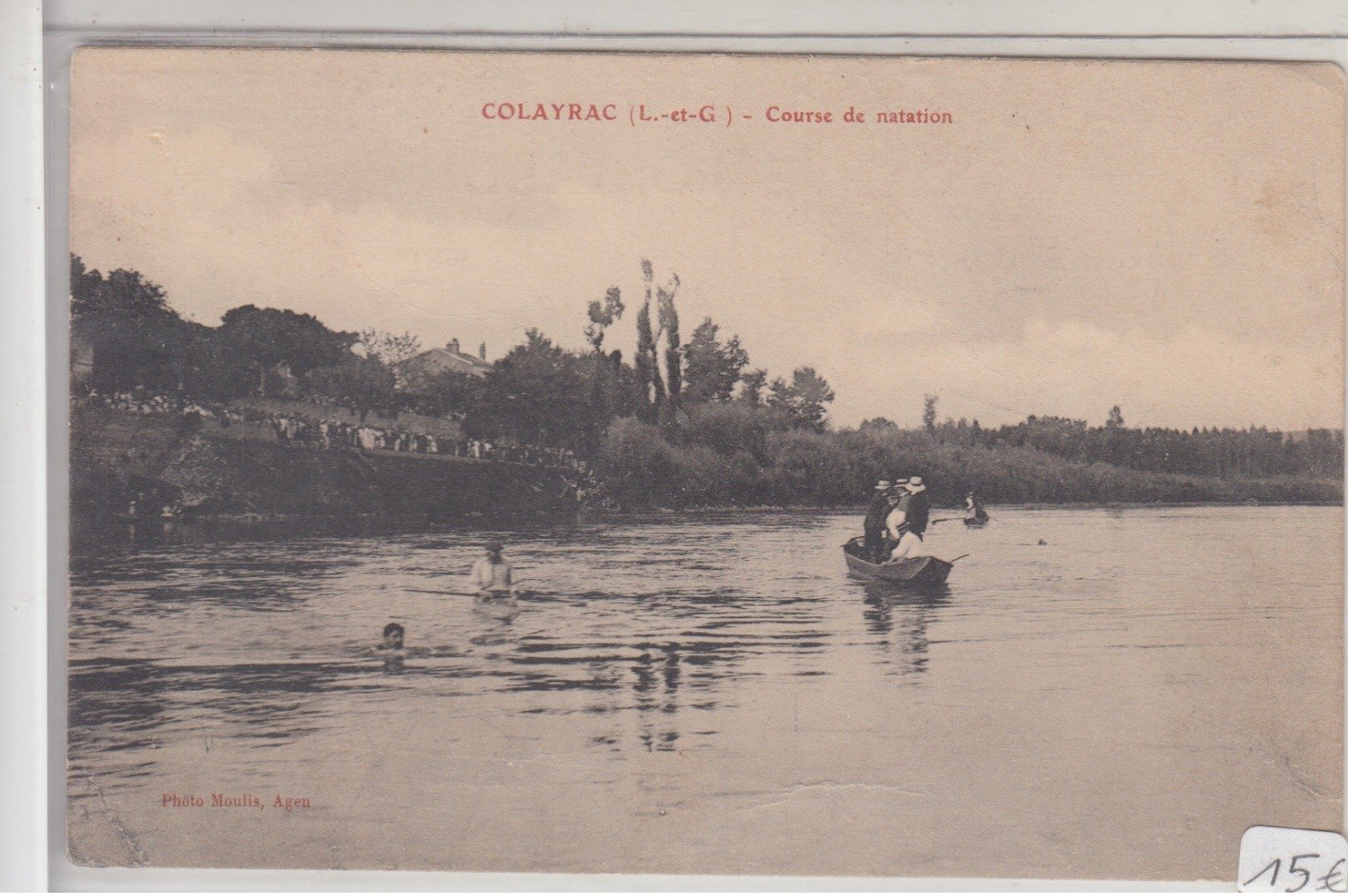 47 - COLAYRAC - Course De Natation Animée - Autres & Non Classés