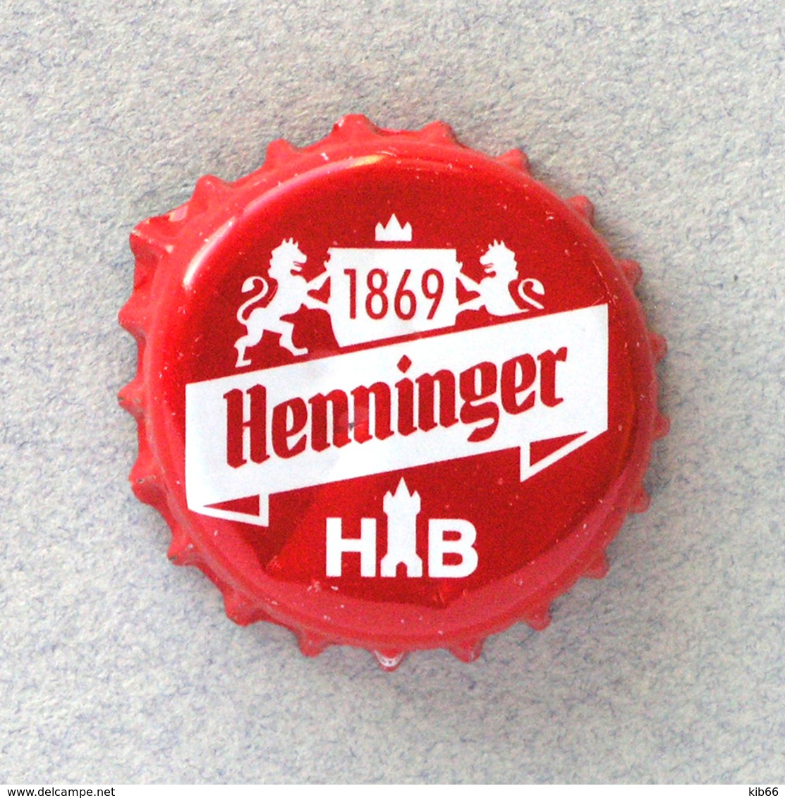 Capsule Bière Henninger, Brasserie Grecque (crown Beer Cap, Kronkorken, Tappi Birra) - Bière