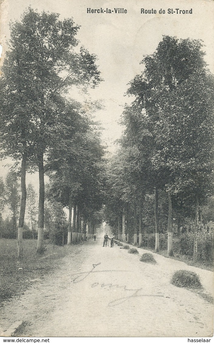 Herck-la-Ville - Route De St-Trond - 1908 - Herk-de-Stad