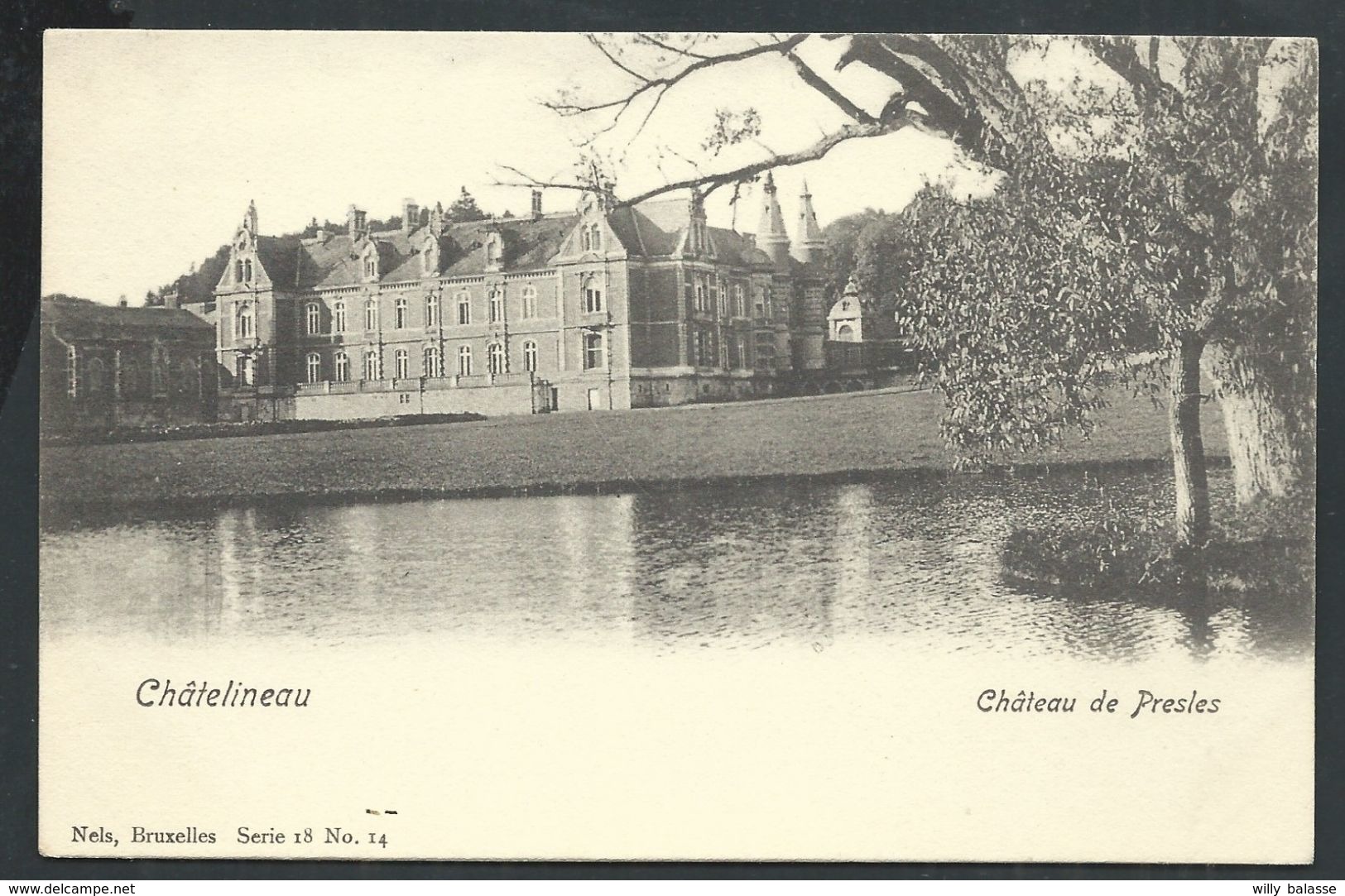 +++ CPA - CHATELINEAU - Château De PRESLES - Nels Série 18 N° 14    // - Châtelet