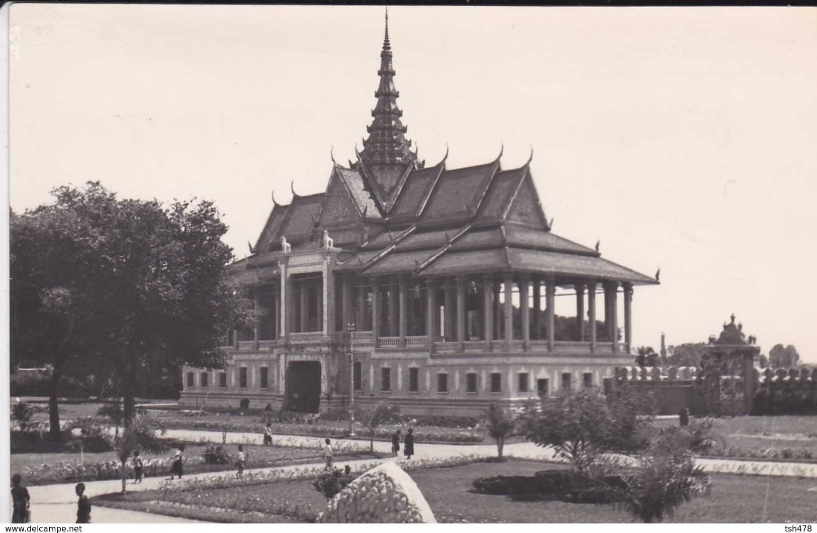 CAMBODGE---RARE---PHNOM-PENH--salle De Danse Royale--( Souvenir D'indochine )-voir 2 Scans - Cambodge