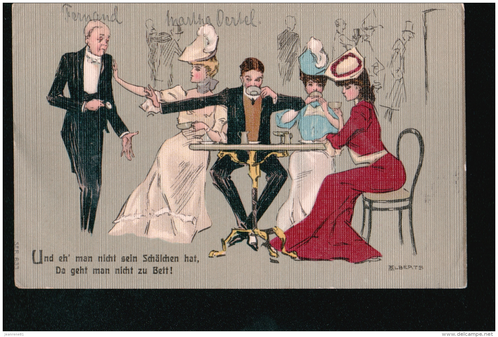 LOT288.....5 CPA ILLUSTRATEURS - 5 - 99 Postcards