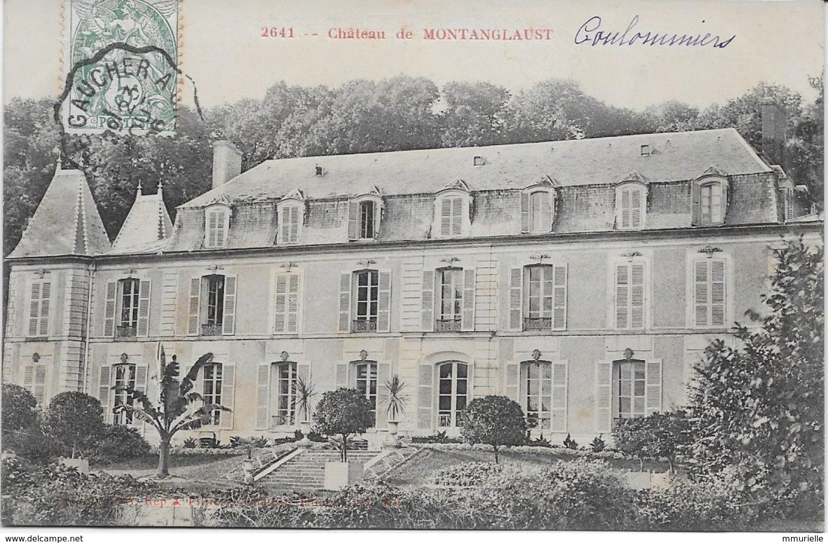 SEINE Et MARNE-Château De Montanglaust-MO - Autres & Non Classés