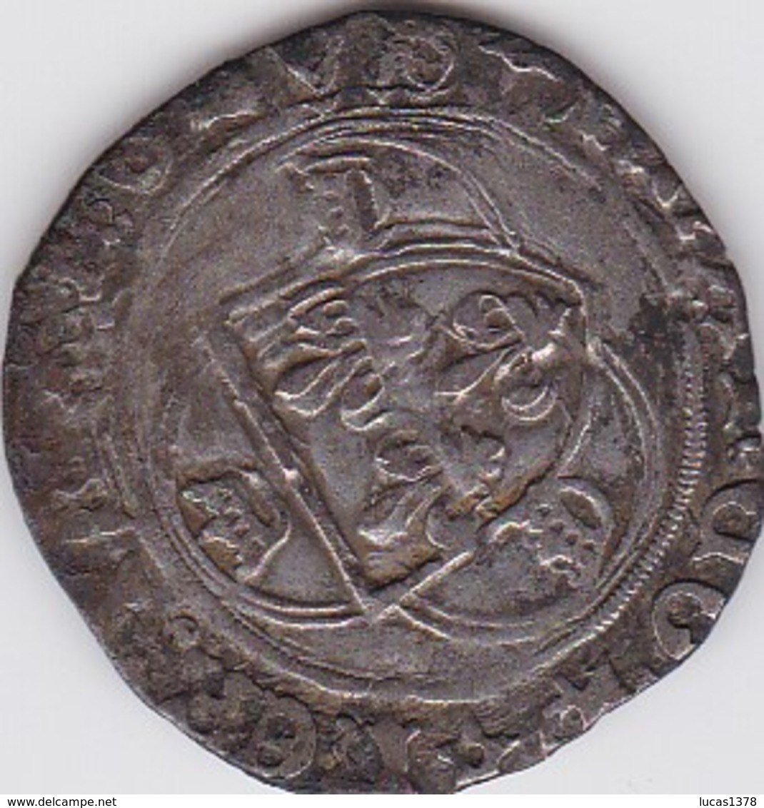 FRANCE / France, Charles VIII, Blanc à La Couronne, Rouen / TRES BELLE MONNAIE - 1483-1498 Charles VIII L'Affable