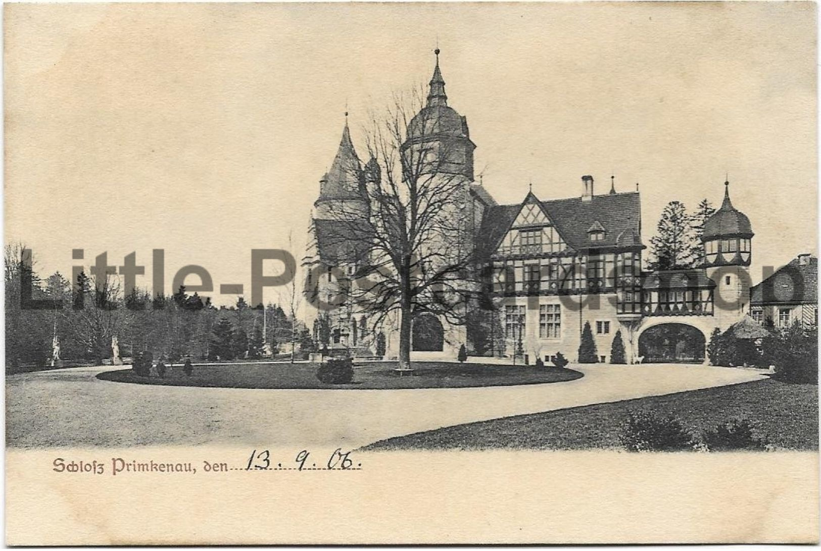 AK Schloss Primkenau 1906 Schlesien Przemków - Schlesien