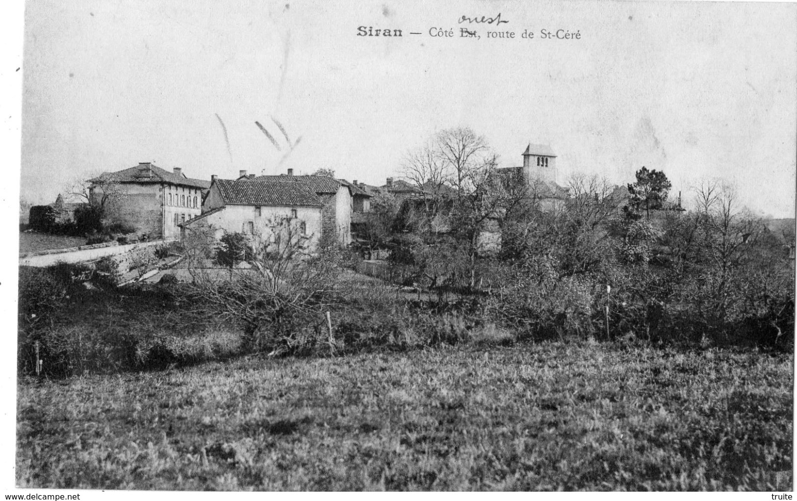 SIRAN COTE OUEST ROUTE DE SAINT-CERE - Autres & Non Classés