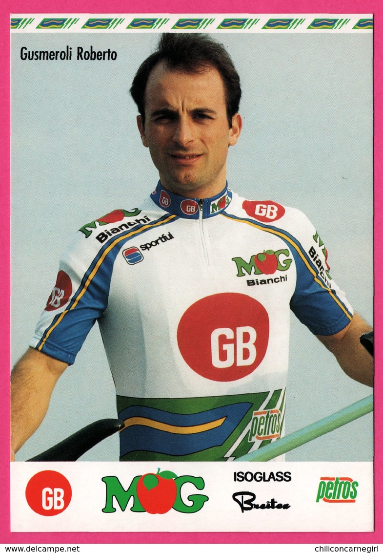 Cycliste - Cyclisme - ROBERTO GUSMEROLI - GB - Petros - Sponsors - Pub - Ciclismo