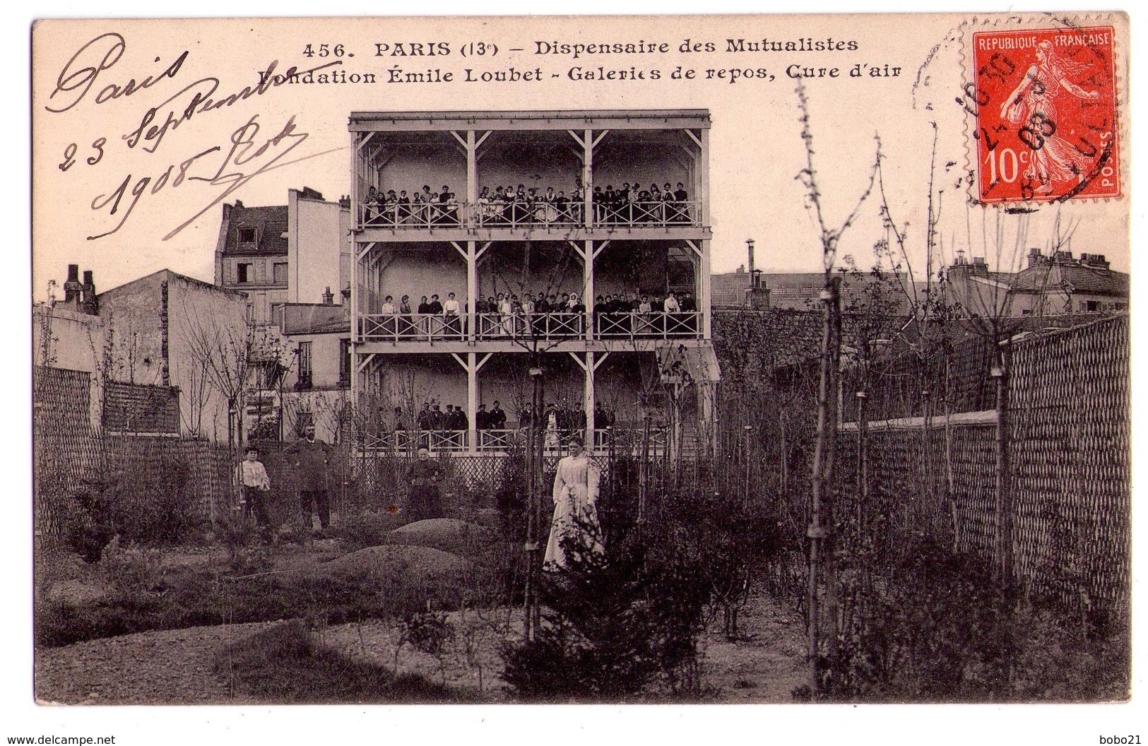 0566 - Paris ( XIIIe ) - Dispensaire Des Mutualistes - Fondation Emile Loubet - Cure D'air - N°456 - - Arrondissement: 13