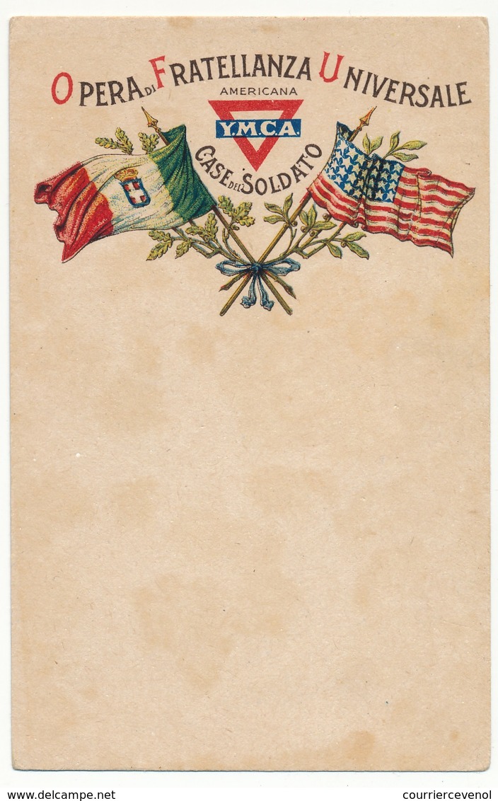 Carte Postale De Franchise Militaire - YMCA - Missione Americana - Posta Militare (PM)