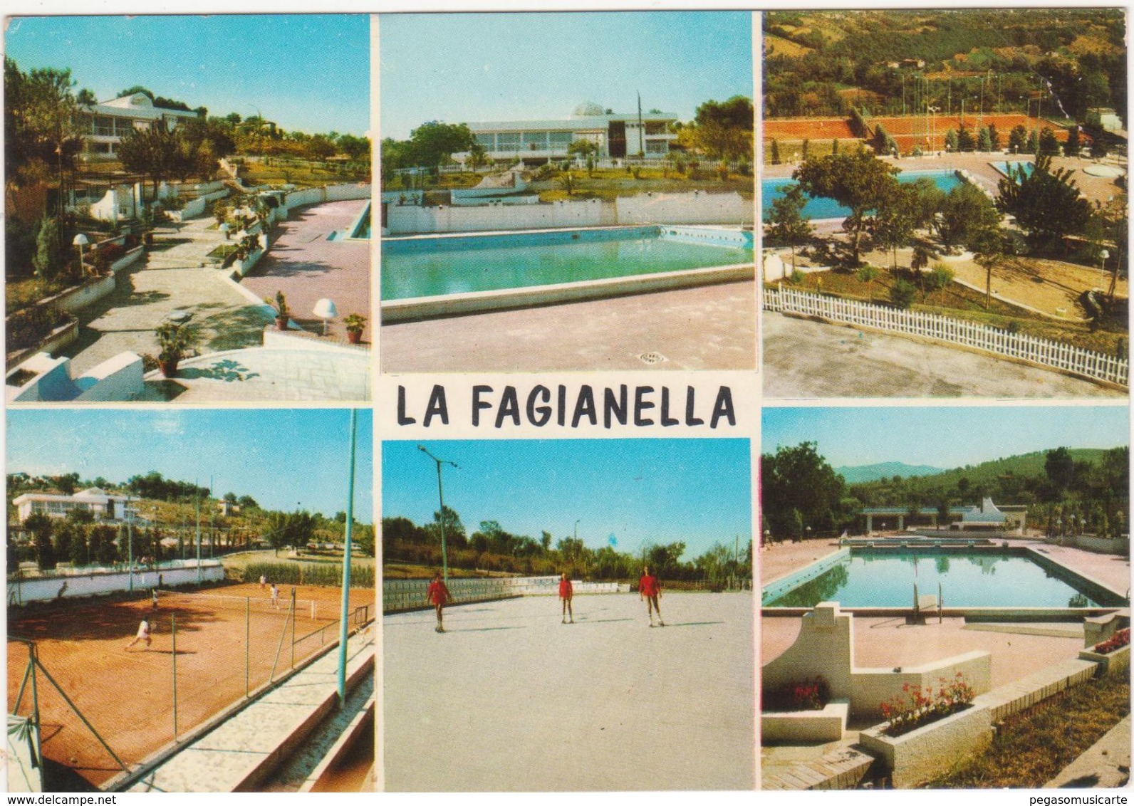 A311 - COMPLESSO TURISTICO SPORTIVO LA FAGIANELLA BENEVENTO 1970 CIRCA - Benevento