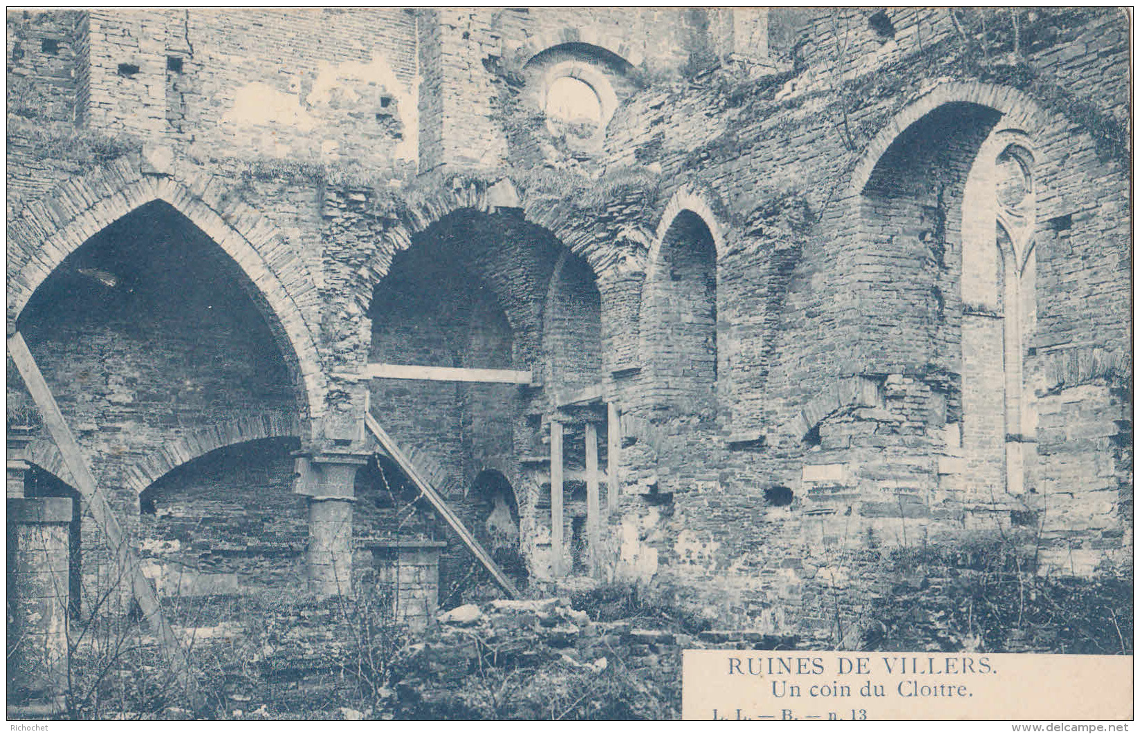 Villers-La-Ville -  Ruines De Villers - Un Coin Du Cloître - Villers-la-Ville