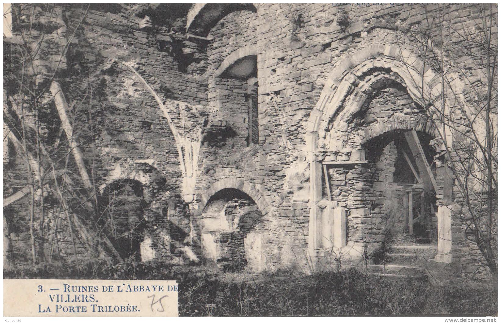 Villers-La-Ville -  Ruines De L'Abbaye De Villers - La Porte Trilobée - Villers-la-Ville