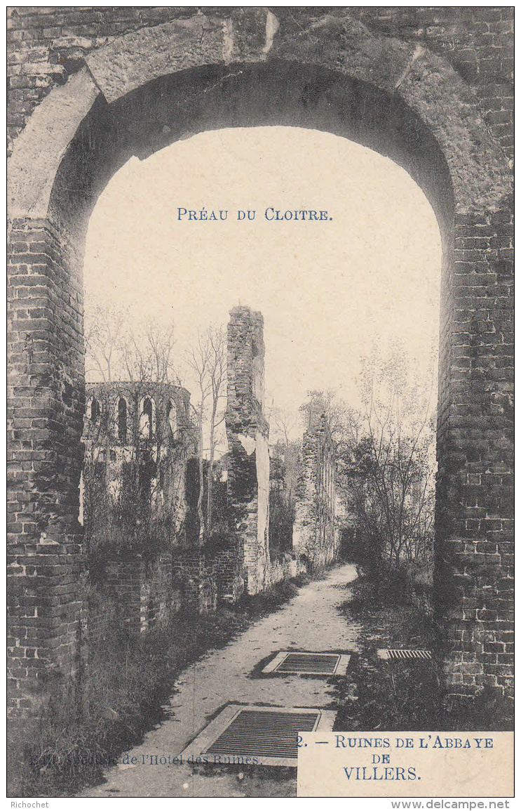 Villers-La-Ville -  Ruines De L'Abbaye De Villers - Préau Du Cloître - Villers-la-Ville