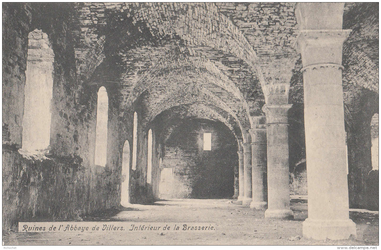 Villers-La-Ville -  Ruines De L'Abbaye De Villers - Intérieur De La Brasserie - Villers-la-Ville