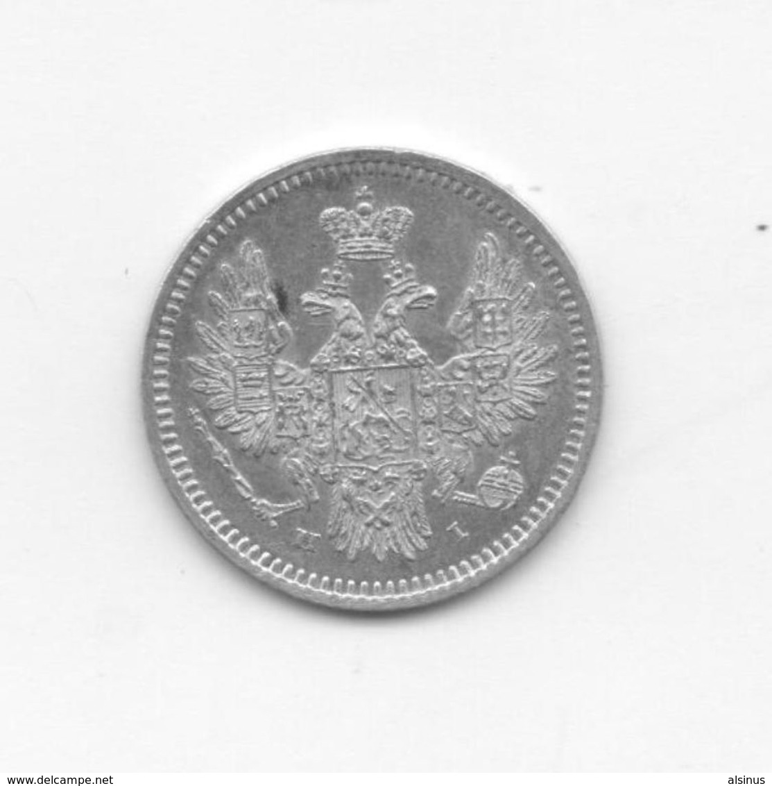 EMPIRE DE RUSSIE - 5 KOPECKS - ARGENT - 1853 - Russie