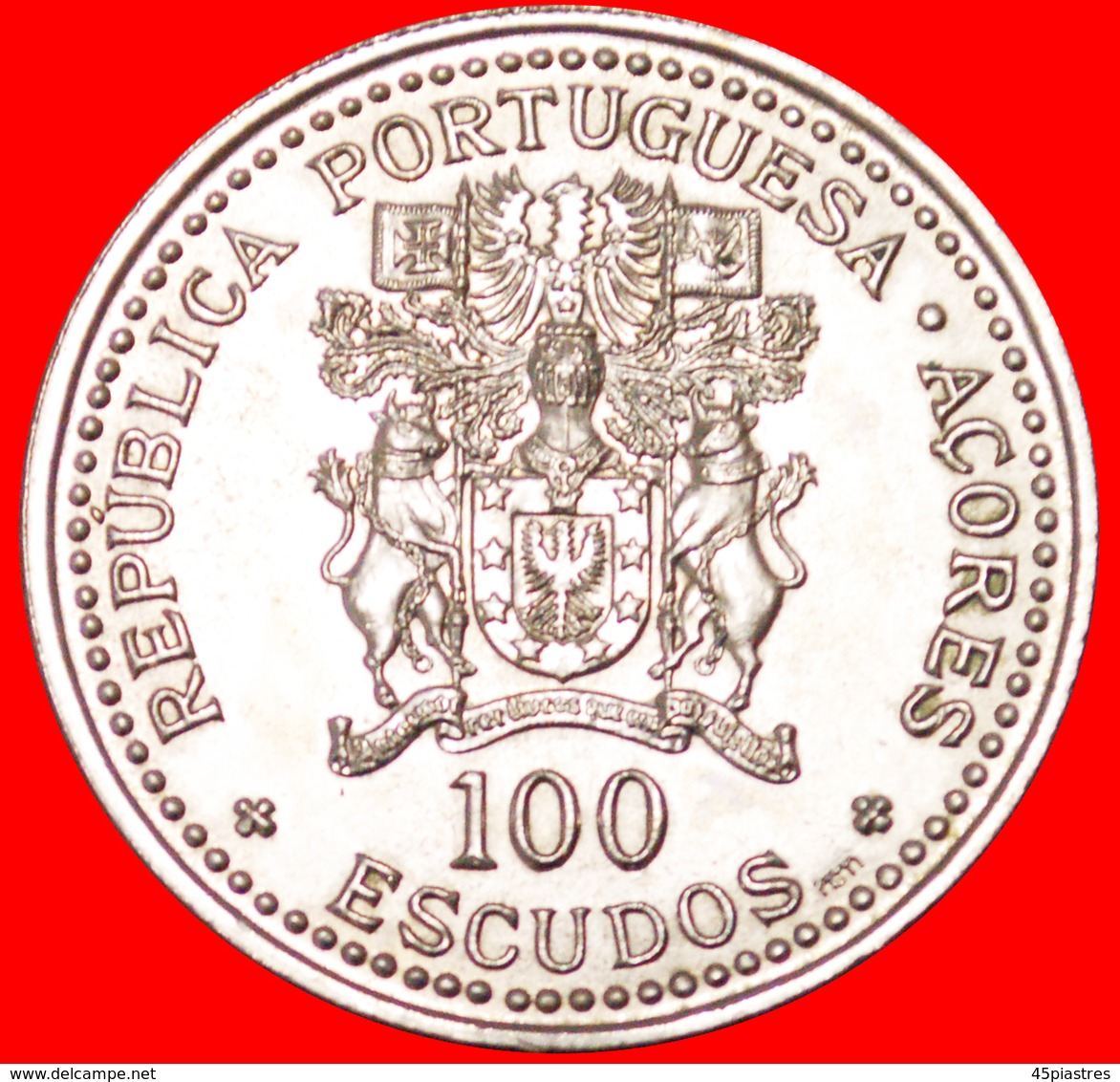 √ FLOWERS: AZORES ★ 100 ESCUDOS 1986 UNC MINT LUSTER! LOW START ★ NO RESERVE! - Azoren