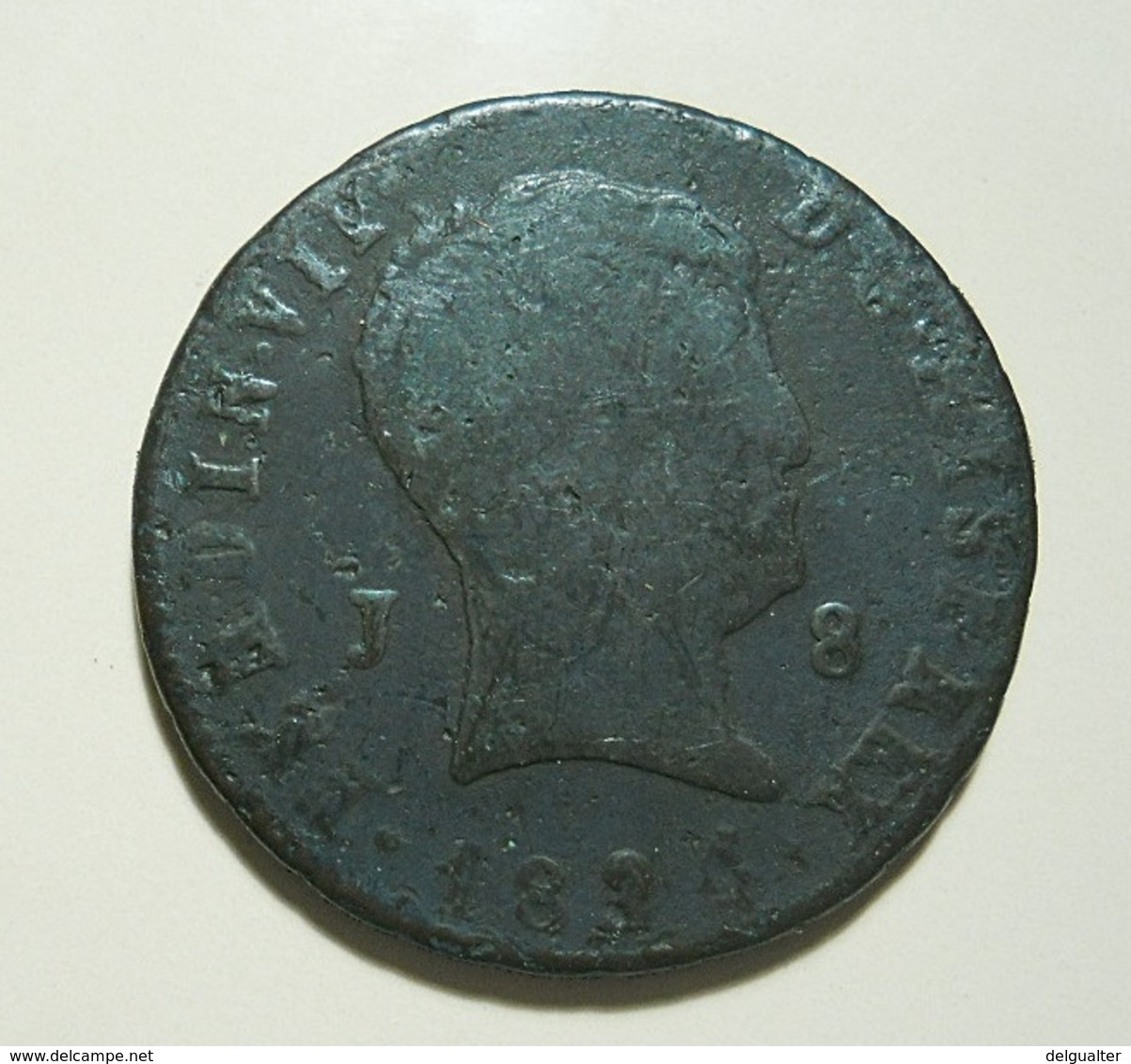 Spain 8 Maravedis 1834?????? To Identify * It Not Appear In Catalog - First Minting
