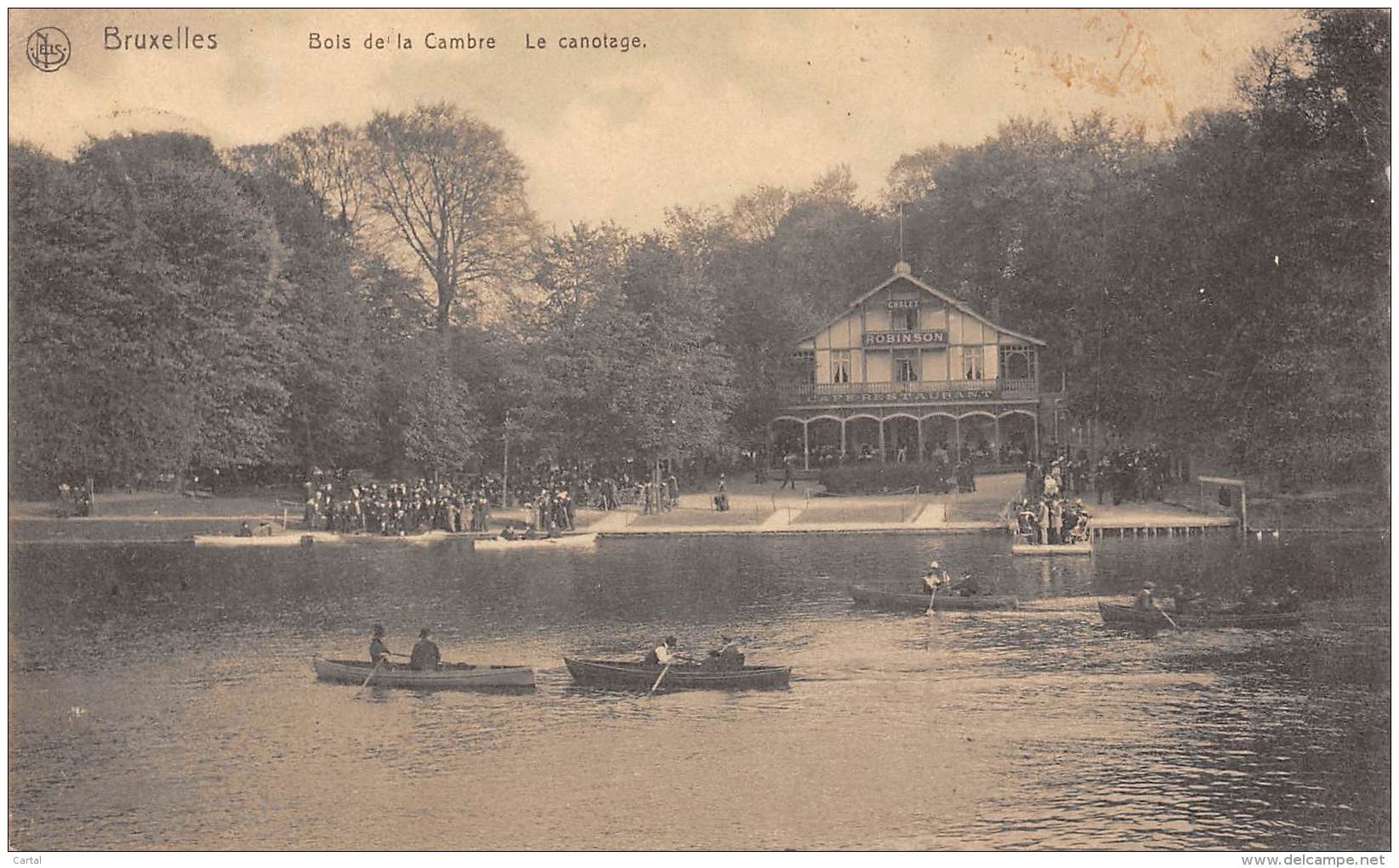 BRUXELLES - Bois De La Cambre - Le Canotage - Bossen, Parken, Tuinen