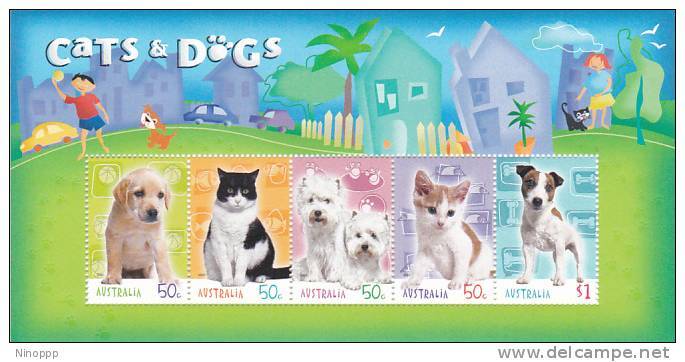 Australia 2004  Cats And Dogs Miniature Sheet MNH - Mint Stamps