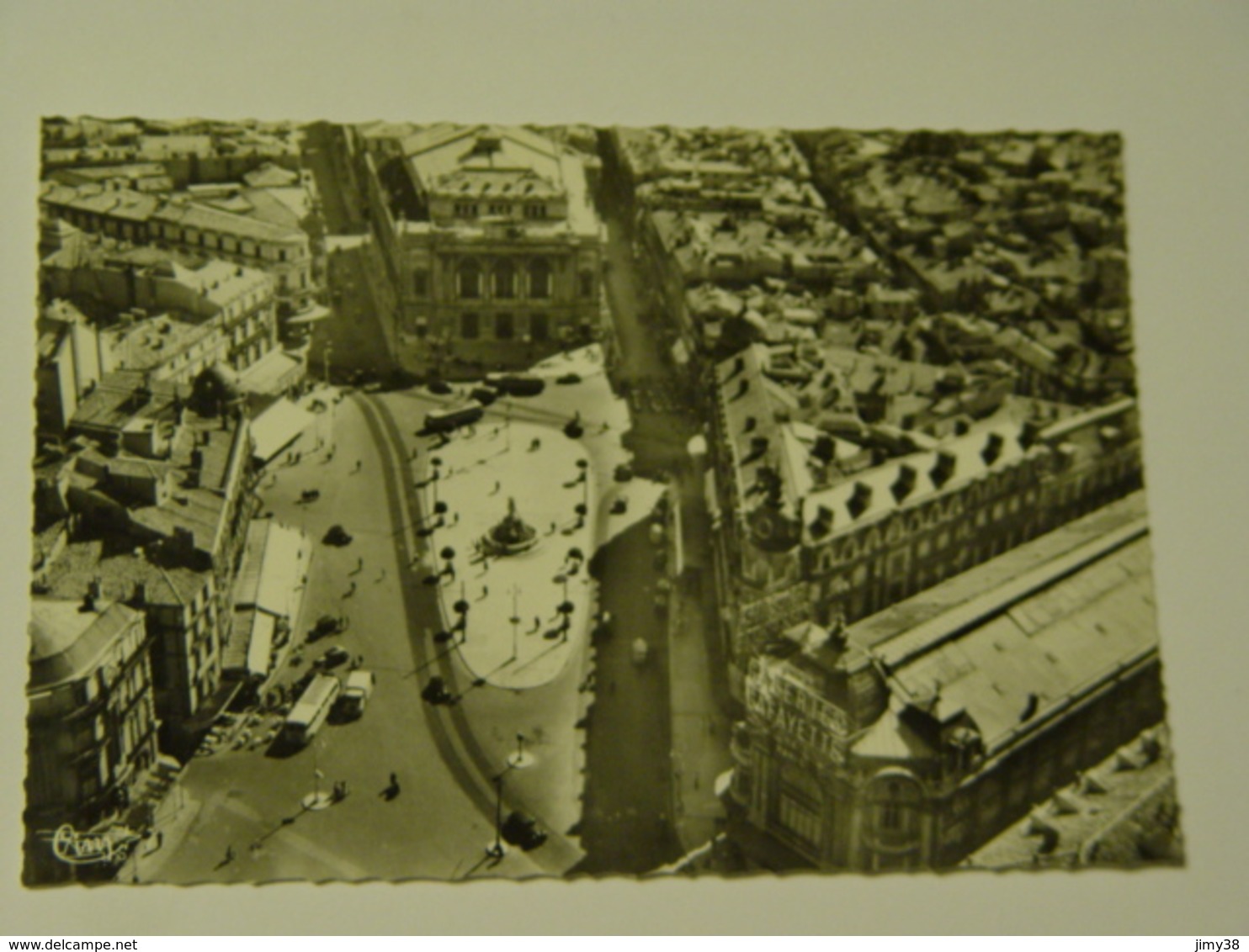 HERAULT-MONTPELLIER-4-VUE AERIENNE -PLACE DE LA COMEDIE ET LE THEATRE - Montpellier