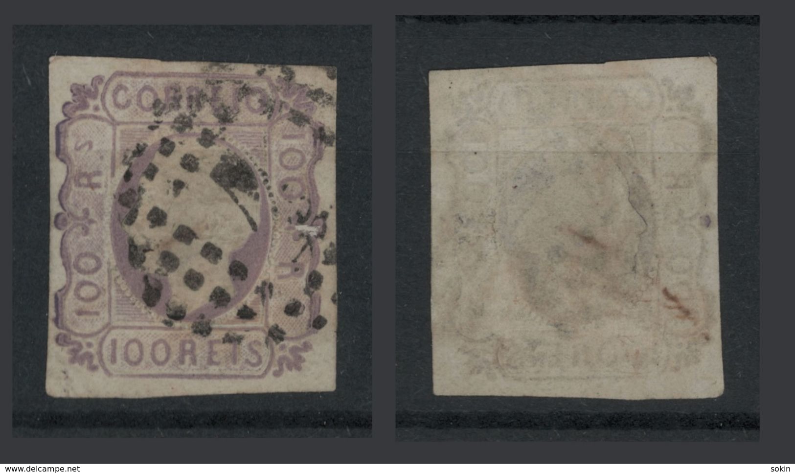 PORTOGALLO  - (Vedere Fotografia) (See Photo) A13 100 REIS - Used Stamps