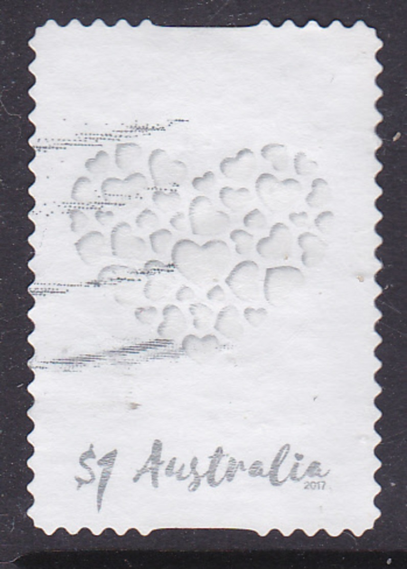 2017. AUSTRALIAN DECIMAL. Special Occasions $1 Love Heart. P&S. FU. - Used Stamps