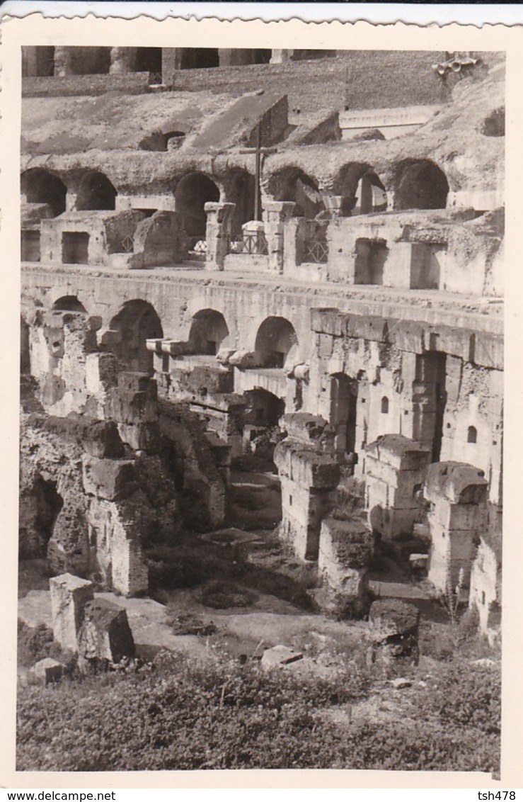 MINI-PHOTO---ITALIE---ROME--colisée---voir 2 Scans - Lieux