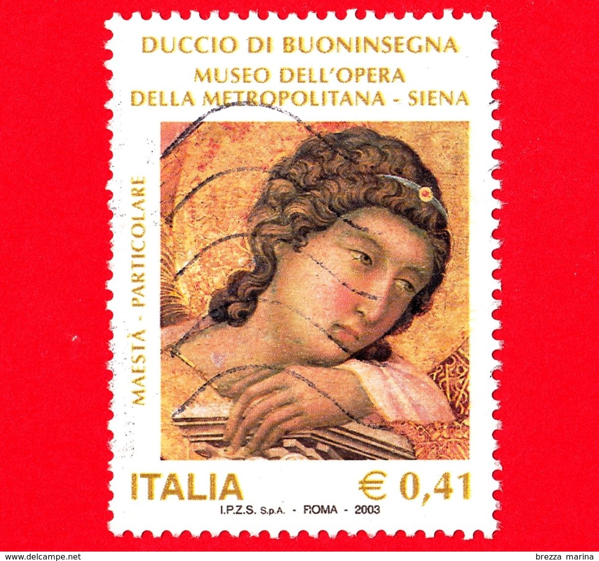 ITALIA - Usato - 2003 - Mostra Di Duccio Di Buoninsegna - Maestà, Opera Di Duccio - 0,41 - 2001-10: Usati