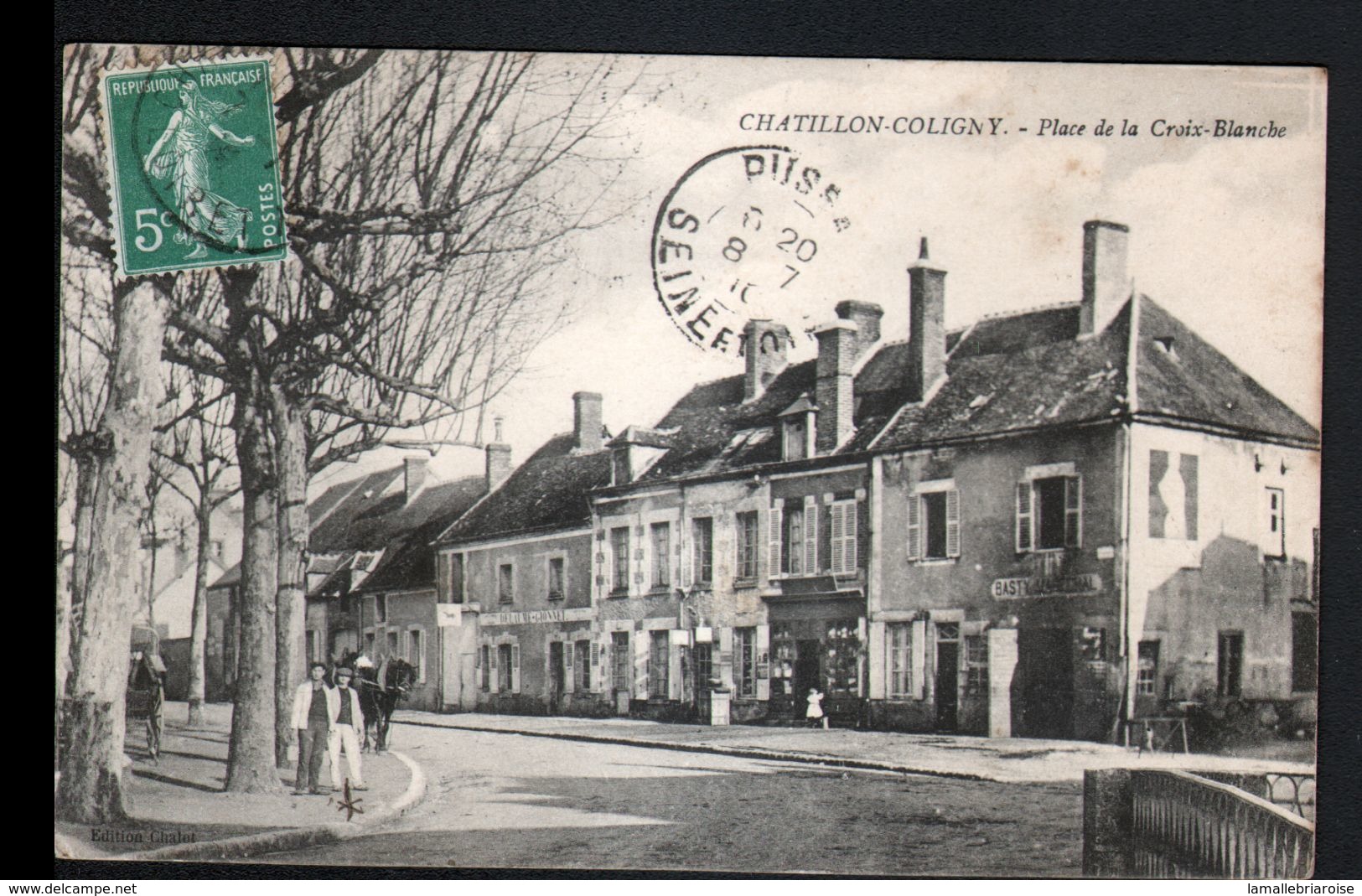 45, Chatillon Coloigny, Place De La Croix-blanche - Chatillon Coligny