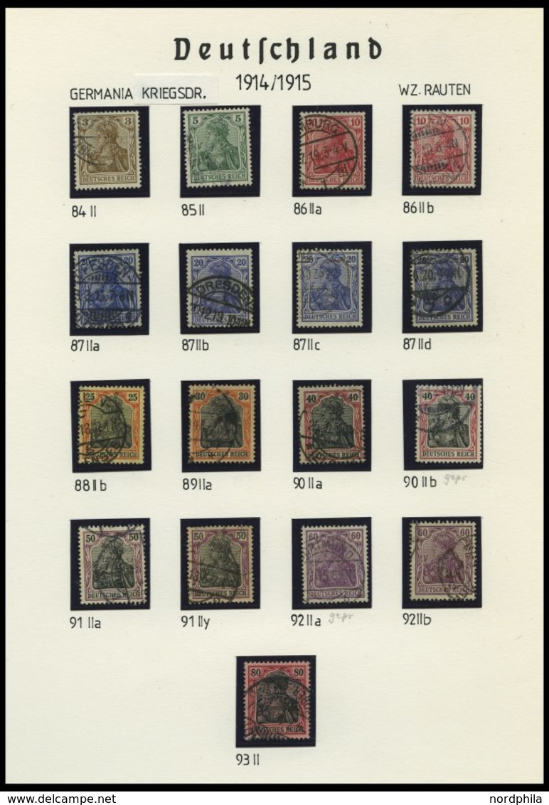 SAMMLUNGEN o,Brief,* , 1875-1923, interessante reichhaltige Restsammlung, Marken oft nicht ríchtig katalogisiert, daher 