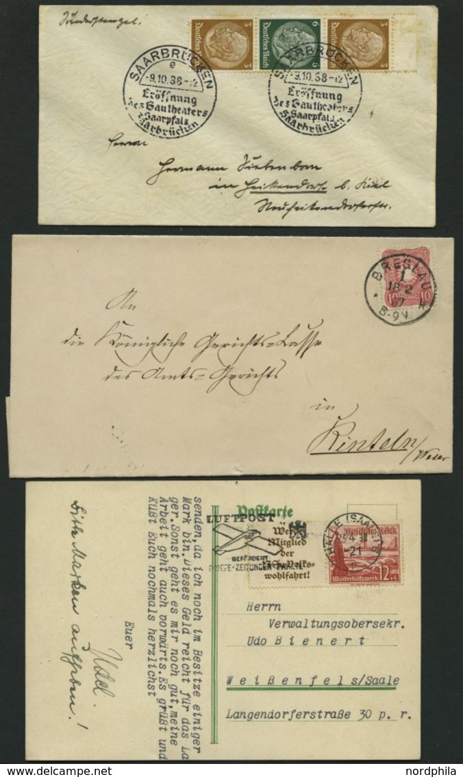 LOTS 1897-1942, Partie Von 91 Meist Verschiedenen Gebrauchten Belegen, Erhaltung Feinst/Pracht - Used Stamps