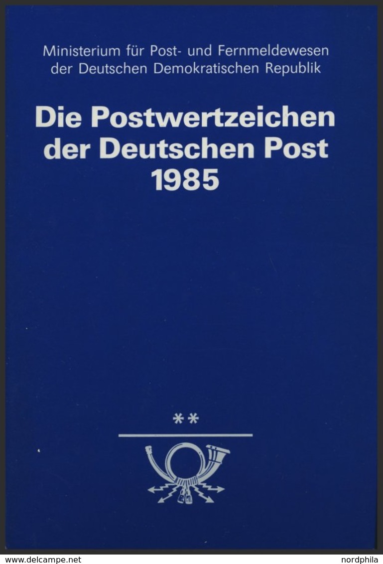 JAHRESZUSAMMENSTELLUNGEN J 2 **, 1985, Jahreszusammenstellung, Pracht, Mi. 80.- - Altri & Non Classificati