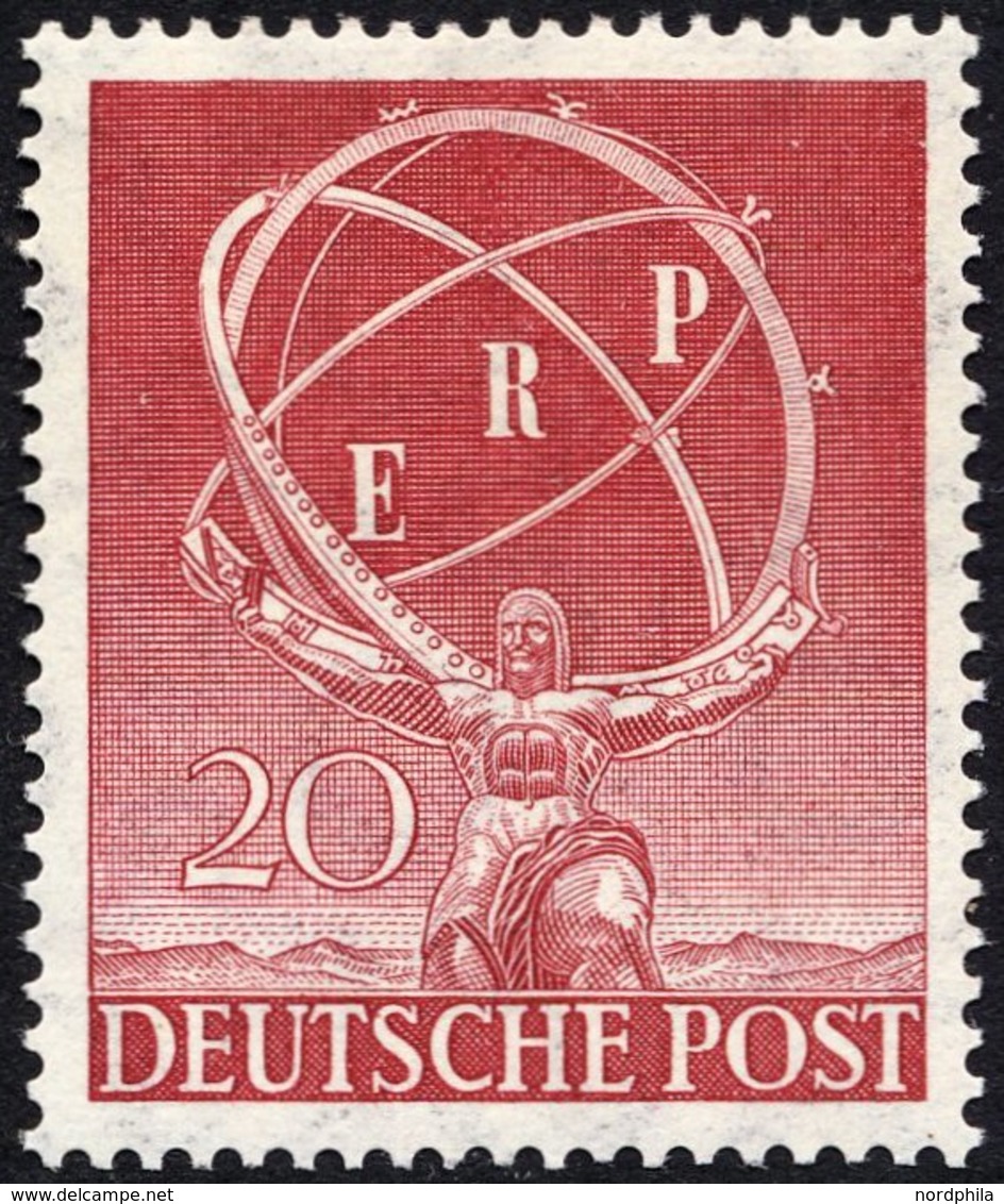 BERLIN 71 **, 1950, 20 Pf. ERP, Pracht, Mi. 100.- - Autres & Non Classés