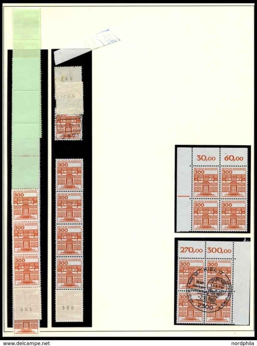 ROLLENMARKEN a. 179-1143R **,o , 1954-82, fast nur postfrische Sammlung Rollenmarken mit vielen besseren Ausgaben und Be